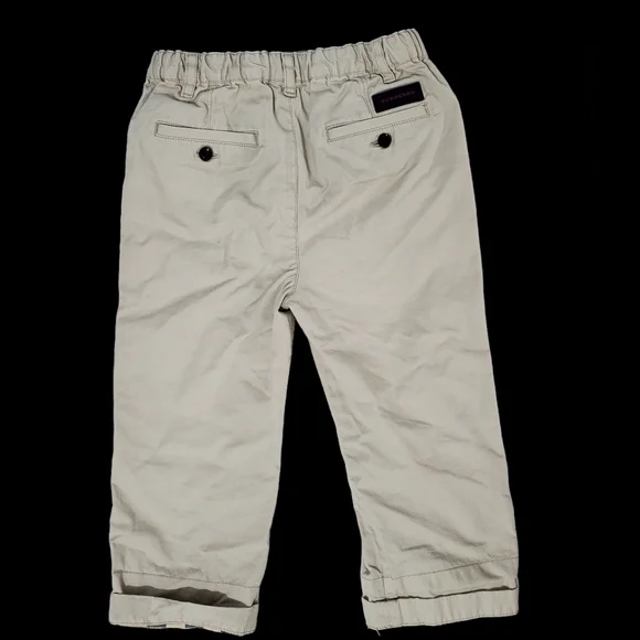 Burberry Children Boys Ricky Khaki Cotton Pants sz 3 years - Picture 3 of 8